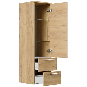 4251982674680 - POSSEIK Bad-Hängeschrank 120 eiche gold 358 x 352 x 1200 cm