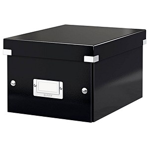 LEITZ Click & Store Aufbewahrungsbox 7,4 l schwarz 21,6 x 28,2 x 16,0 cm