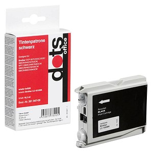 4250073735125 - Druckerpatrone 10354001-DOTS kompatibel zu brother LC-1000BK schwarz 4250073735125 Dots