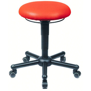 meychair XXL Hocker A19-TR-KL 10026 rot Kunstleder, 1 St.