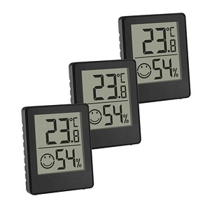 TFA® 30.5039 Hygrometer schwarz