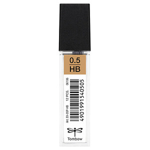 4901991540505 - Feinminen-Bleistiftminen schwarz HB 05 mm 4901991540505 12 Stück