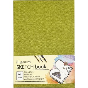8606004980441 - Skizzenbuch DIN A5 blanko limette Hardcover 54 Seiten 8606004980441 - Skizzenbuch DIN A5 blanko limette Hardcover 54 Seiten