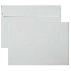 0726529059533 - Briefumschläge DIN C6 ohne Fenster grau haftklebend 25 St