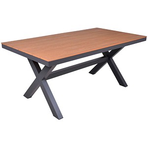 Garden Pleasure Gartentisch SILEA holzoptik rechteckig 173,0 x 93,5 x 75,0 cm