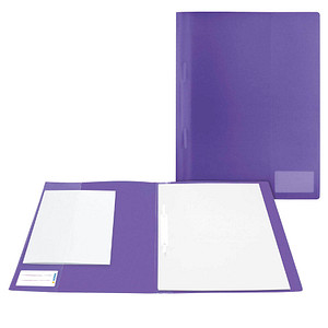 3 HERMA Schnellhefter Kunststoff lila DIN A4