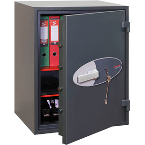 Phoenix Safe Tresor HS1054K Neptune 184 l 320kg graphitgrau mit Doppelbartschloss Stahl 5032548005525 Phoenix Safe