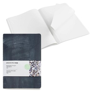 8422593082195 - Notizbuch A821990 Stone Paper schwarz 142x205cm blanko 144g 50 Blatt   100 Seiten 8422593082195 MIQUELRIUS