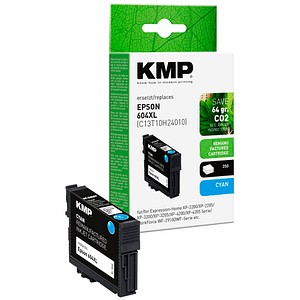 KMP  cyan Druckerpatrone kompatibel zu EPSON T10H2