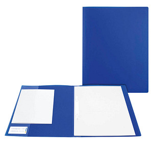 3 HERMA Schnellhefter Kunststoff dunkelblau DIN A4