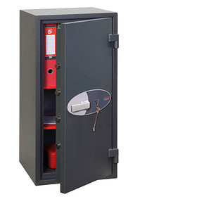 Phoenix Safe Tresor HS1053K Neptune 90 l 230kg graphitgrau mit Doppelbartschloss Stahl 5032548005501 Phoenix Safe