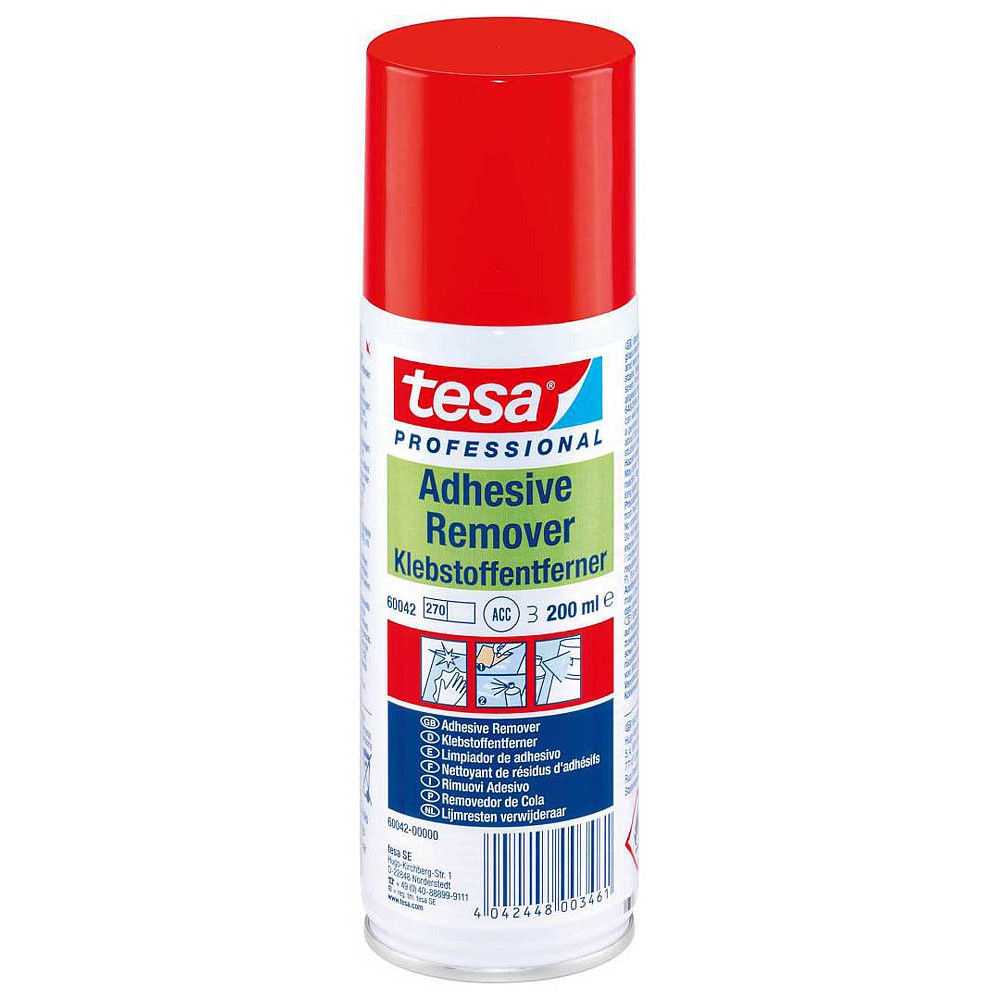 tesa Professional Adhesive Remover 60042 Klebstoffentferner 200 0 ml