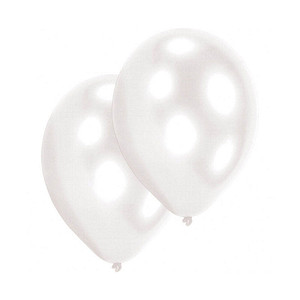 0013051379599 - 50 Luftballons Pearl weiß 0013051379599 50 Stück