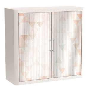 3660141950892 - easyOffice Colour Rollladenschrank 61524 2 Fachböden 1100 x 415 x 1040 cm 3660141950892 PAPERFLOW