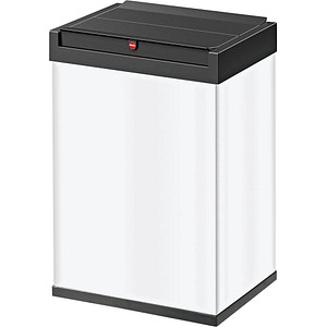 Hailo Abfalleimer Big-Box Swing, L, 35 l, 339 x 260 x 545 mm, weiß 4007126001511 Hailo