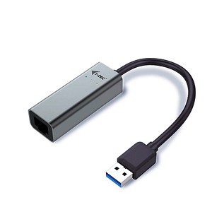 8595611701863 - I-tec i-tec usb 30 Metal Gigabit Ethernet Adapter 1x usb 30 auf RJ-45 LED-Anzeige fuer Notebook Tablet pc Windows Mac Linux Android (U3METALGLAN)