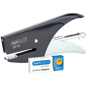 RAPESCO® Heftzange SP-64 schwarz, 1 St.