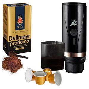 Aqiila portable Kapselmaschine schwarz 8716778932437 Aqiila