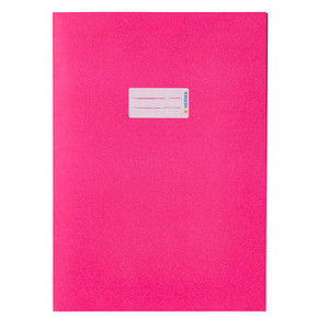 HERMA Heftumschlag glatt pink Papier DIN A4