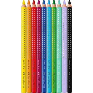 4005401109235 - Farbstiftetui 8+2 Jumbo Grip Einhorn 4005401109235 Faber-Castell