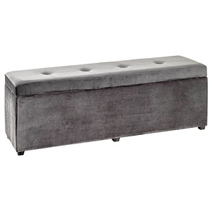 HAKU Möbel Sitztruhe grau