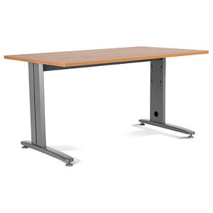 8427951200266 -  METAL METAL Schreibtisch eichegrau rechteckig T-Fuß-Gestell grau 1600 x 800 cm 8427951200266 rocada