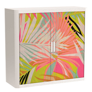 3660141950908 - easyOffice Colour Rollladenschrank 61620 2 Fachböden 1100 x 415 x 1040 cm 3660141950908 PAPERFLOW