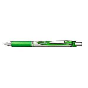 Pentel EnerGel BL77 Gelschreiber hellgrün/silber 0,35 mm, Schreibfarbe: grün, 1 St.