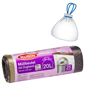 4305615648446 - Müllbeutel Müllbeutel 20l 25St 200 l Schwarz