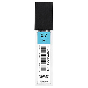 4901991540710 - Feinminen-Bleistiftminen schwarz H 07 mm 4901991540710 12 Stück