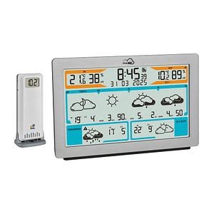 TFA® TFA.me ID-02 Wetterstation silber