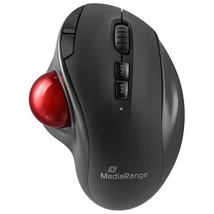 4260664878513 - MROS263 Trackball kabellos rot schwarz
