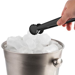 4004133758551 - Eiswürfelzange Edelstahl schwarz 4004133758551 APS