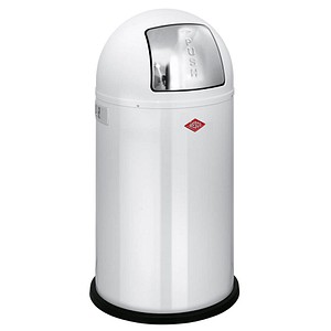 Pushboy Mülleimer 50,0 l weiß