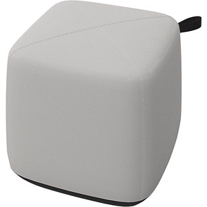 Dauphin Hocker Allora platingrau, 1 St.