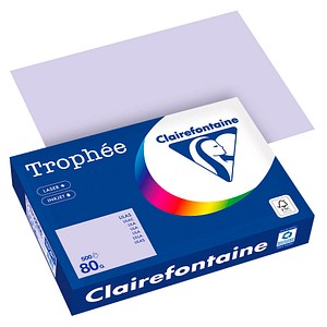 Clairefontaine Kopierpapier Trophée lila DIN A4 80 g/qm 500 Blatt