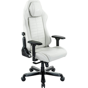 4260496572849 - Master Serie DMC-I233S-W Gaming-Stuhl - Plus   XL - Mikrofaser Kunstleder (schmutzabweisend) - weiß