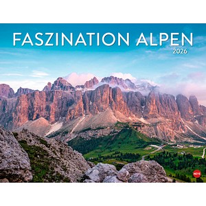 9783756410637 - Monats-Wandkalender Faszination Alpen 2026