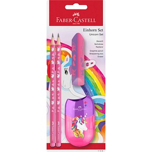 4005401115182 - Einhorn Bleistift-Set HB pink 1 Set 4005401115182 Faber-Castell