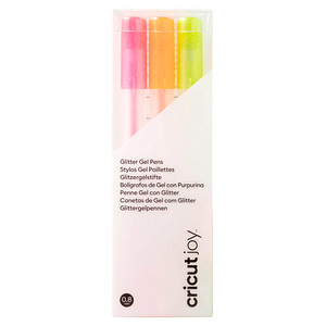 0093573228957 - ? Joy Glitzer-Gelstifte für Schneideplotter farbsortiert (neonpink neonorange neongelb) Schneideplotter-Gelstifte 00935732289 3 Stück