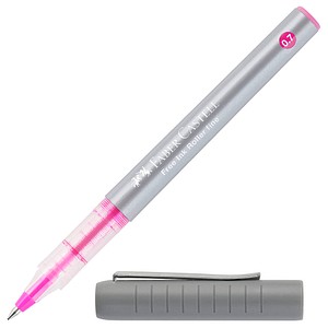 4005403481285 - Free Ink Tintenroller grau 07 mm Schreibfarbe pink 4005403481285 Faber-Castell