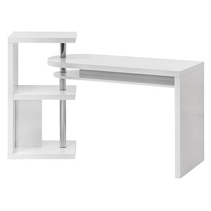 MARCIE Schreibtisch weiß rechteckig