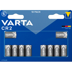 10 VARTA Batterien CR2 Fotobatterie 3,0 V