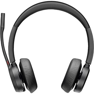 poly Voyager 4320 Uc V4320-M C Bluetooth-Headset schwarz