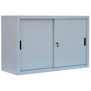 4061815524156 - Schiebetürenschrank 550120 lichtgrau 1 Fachboden 1200 x 450 x 750 cm  4061815524156 LÜLLMANN