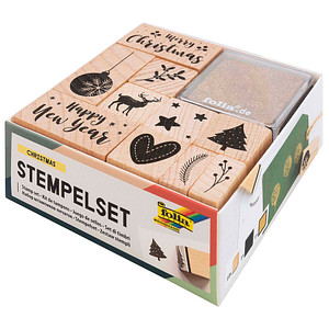 4001868095821 - Motivstempel-Set Weihnachten 4001868095821 Folia 4001868095821 - Motivstempel-Set Weihnachten 4001868095821 Folia