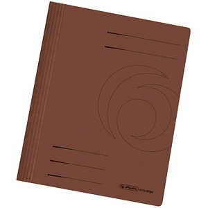 4008110337487 - 10 herlitz Schnellhefter Karton braun DIN A4 4008110337487 herlitz 10 Stück