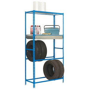 8435104944288 - Simonrack Reifenregal SIMONGARAGE BOX PLUS 4 400 447109232201044 blau verzinkt 1000 x 400 x 2000 cm 8435104944288 - Simonrack Reifenregal SIMONGARAGE BOX PLUS 4 400 447109232201044 blau verzinkt 1000 x 400 x 2000 cm