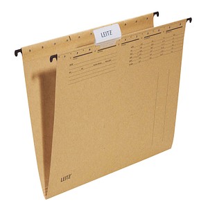 25 LEITZ Hängetaschen ALPHA® 1916 braun