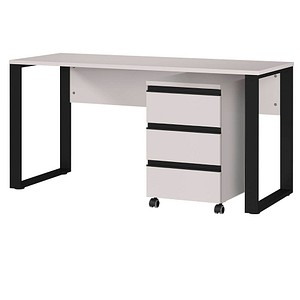 GERMANIA Adrano Büromöbel-Set kaschmir